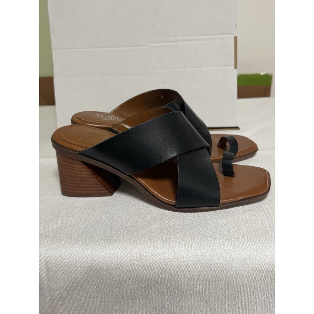 Franco Sarto Black Safia Sandal Shoe Size 8 M - Picture 4 of 10
